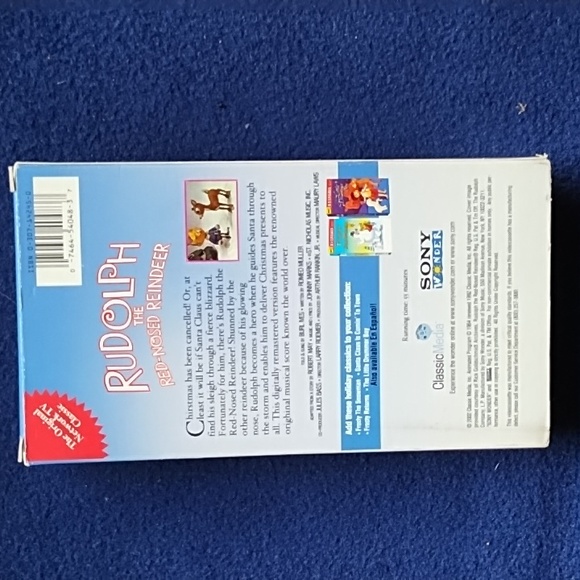 VHS 📼 Rudolph - Picture 2 of 4